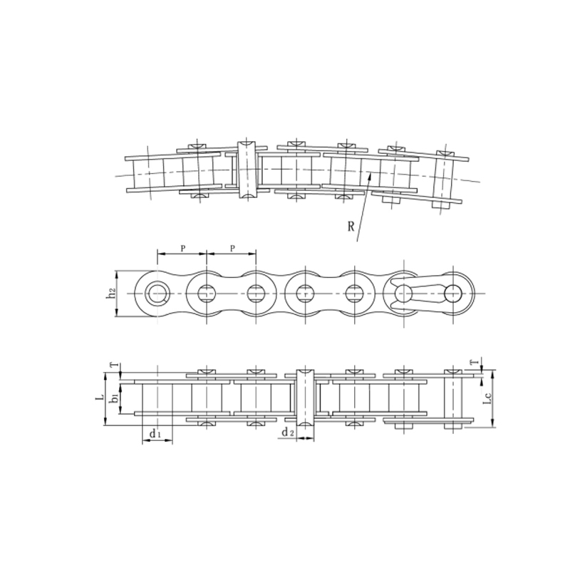 عملکرد پایدار زنجیر کمان جانبی با دوام