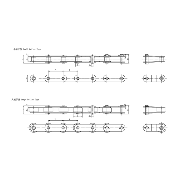 زنجیر نقاله دو گام