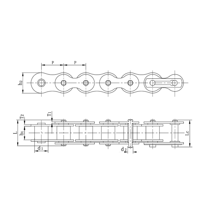 زنجیر موتور سیکلت حلقه ایکس