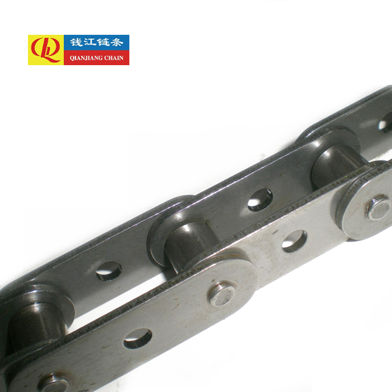 زنجیر نقاله دو گام با سوراخ های مرکزی