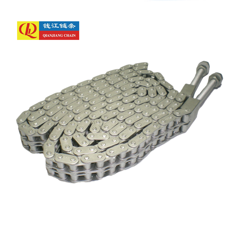 زنجیر غلتکی با صفحه کناری مستقیم (سری B)