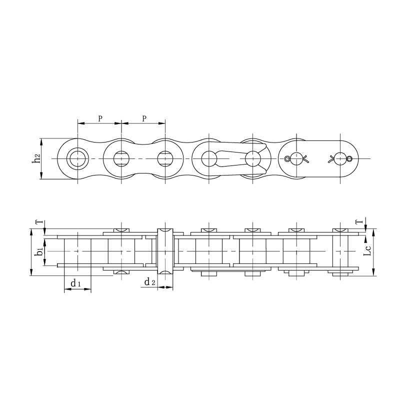 زنجیر استاندارد موتور سیکلت